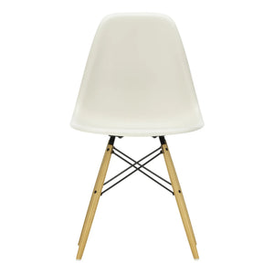 Vitra - DSW Plastikstuhl - Ahornsockel - Charles & Ray Eames | Kieselgrau