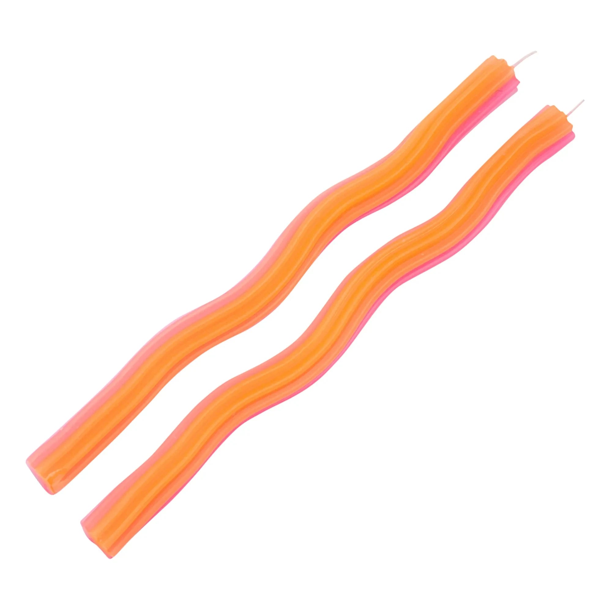 Lex Pott – Wiggle Candles – 2er-Set | Orange