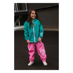 Hello Hossy - Wasserdichte Jacke | Türkis