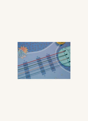 Moulin Roty - Elektrische Gitarre - Puce &amp; Pilou | Blau