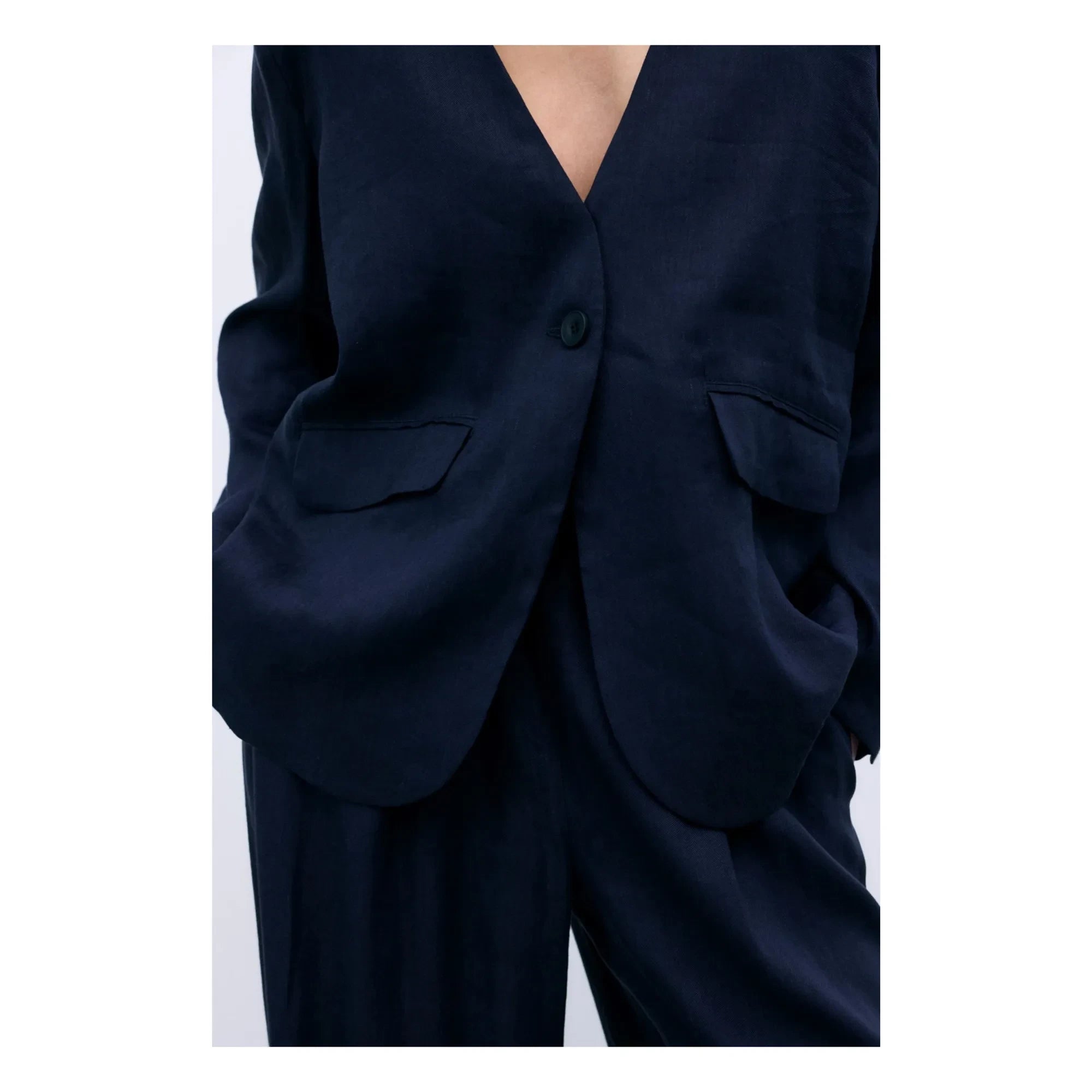 the new society - Melissa Denim Hose | Schwarz