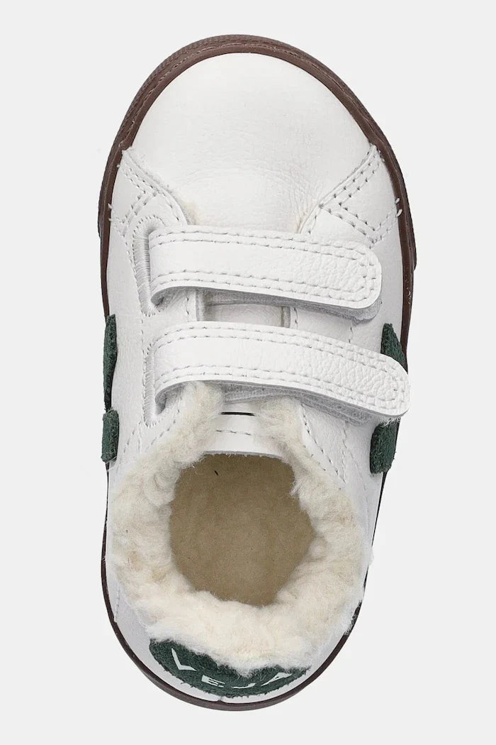 Çocuk deri spor ayakkabı Veja Small Esplar Winter