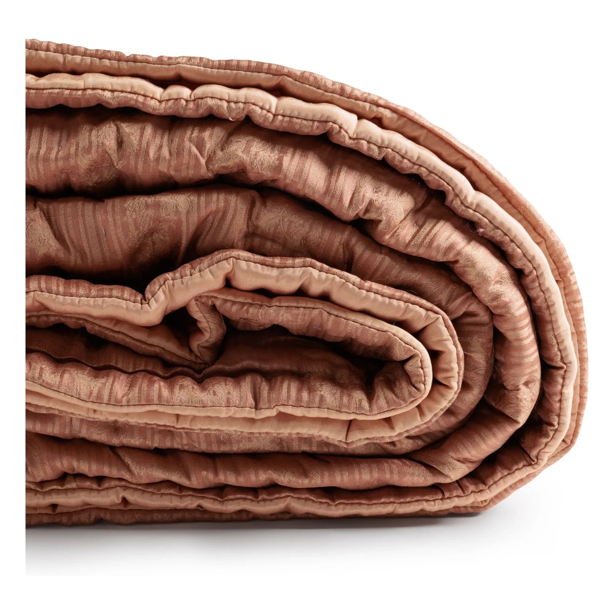 Le Monde Sauvage - Ritournelle Seiden-Tagesdecke | Blush