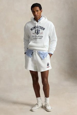 Polo Ralph Lauren kapüşonlu erkek pamuklu sweatshirt Wimbledon
