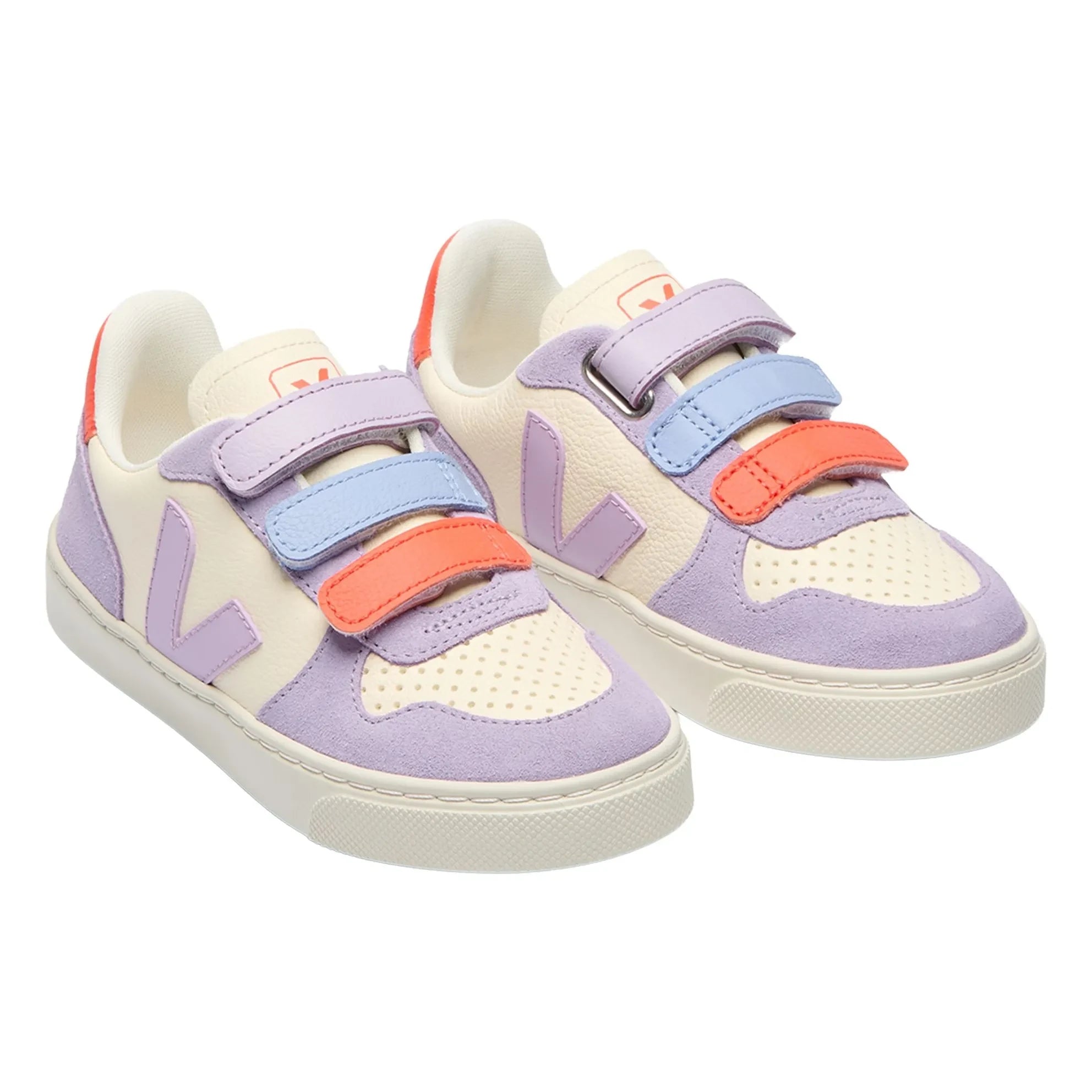 Veja - V-10 Leder-Sneaker O.T. | Lila