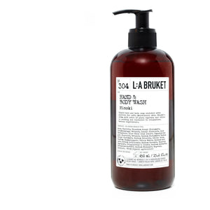 L:A BRUKET - Hinoki 304 Hand- und Körperreiniger - 450 ml
