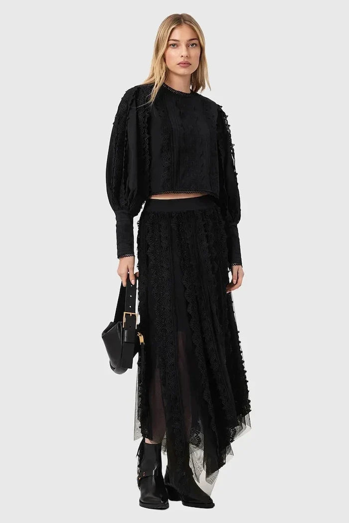 AllSaints HART Pamuklu Bluz