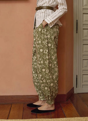 Maria de la Orden - Phineas Pamuk Pantolon | Olive