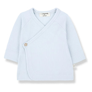 1+ in the family - Elodie Cord-T-Shirt | Hellblau