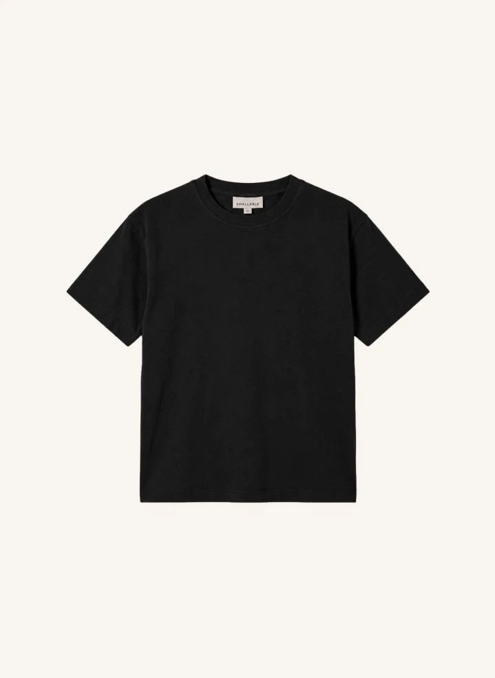 Smallable Kid - Nils Organische Baumwoll-T-Shirt | Schwarz