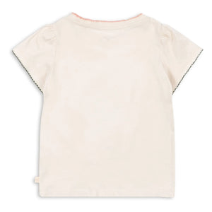 Konges Sløjd - Famo Glace T-Shirt aus Bio-Baumwolle | Ecru