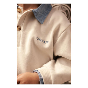 Donsje - Priem Bio-Baumwoll-Sweatshirt | Ecru