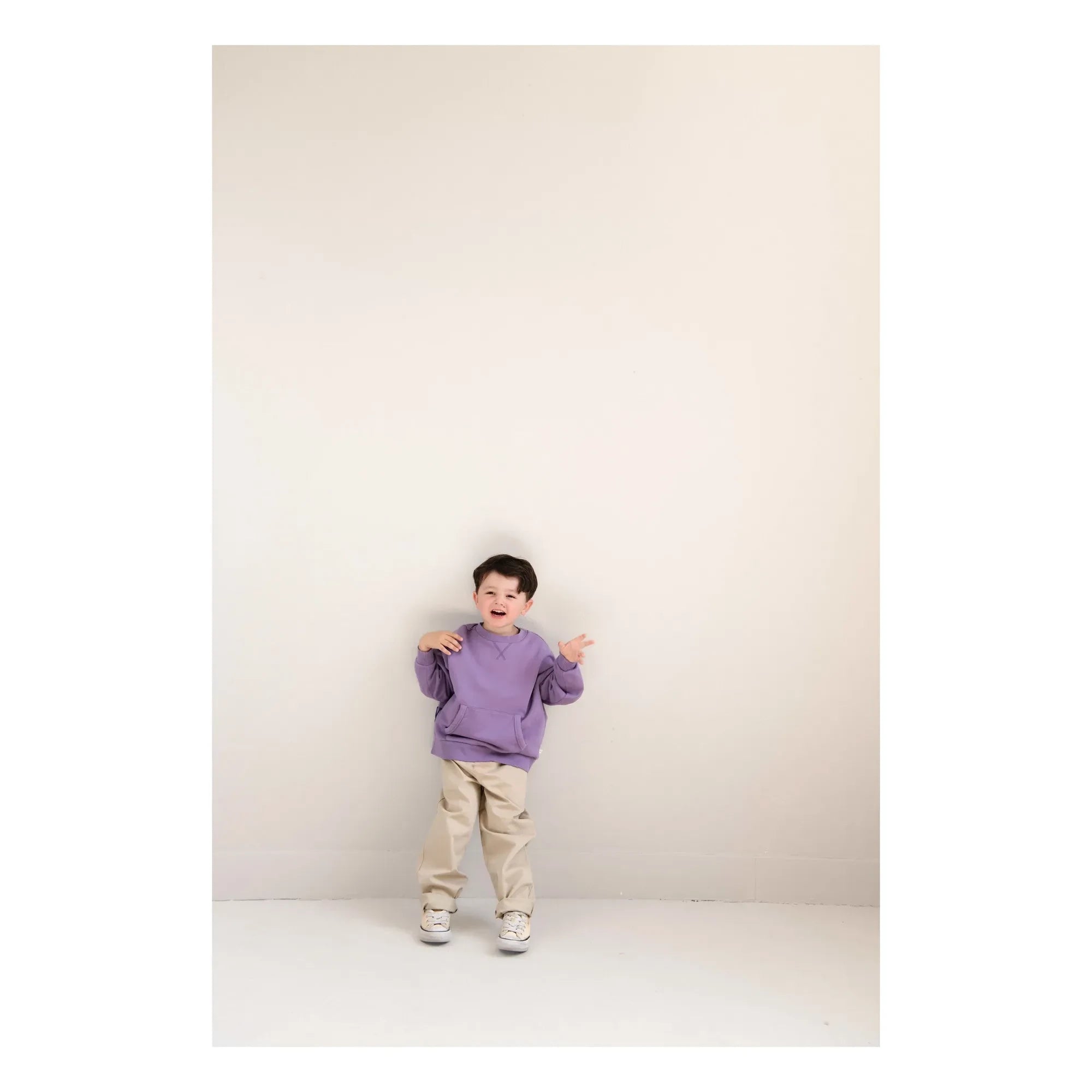 Jenest - Beige Bequeme Bio-Baumwoll-Chino-Hose