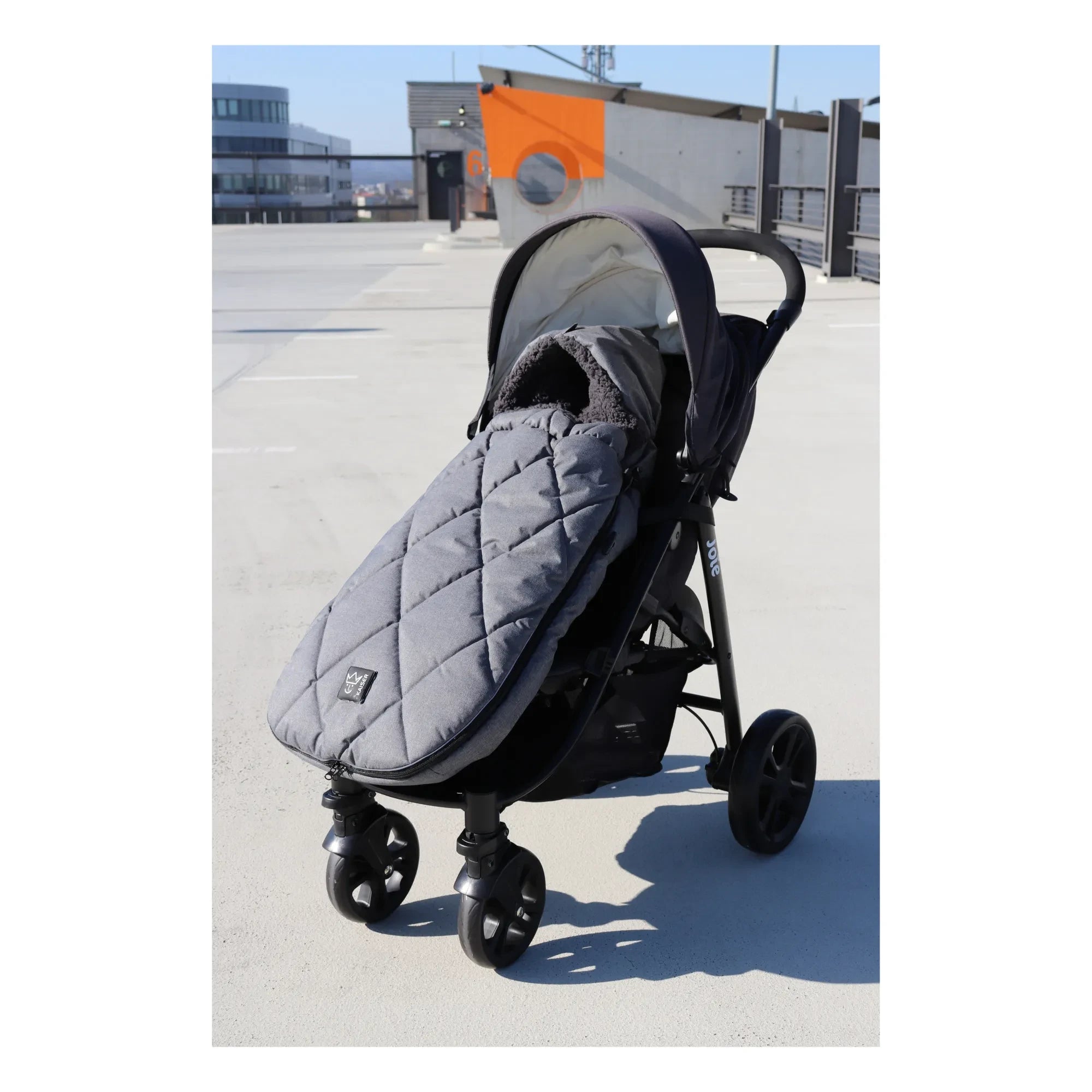 Kaiser - XL Too Universal Fußsack | Anthrazit