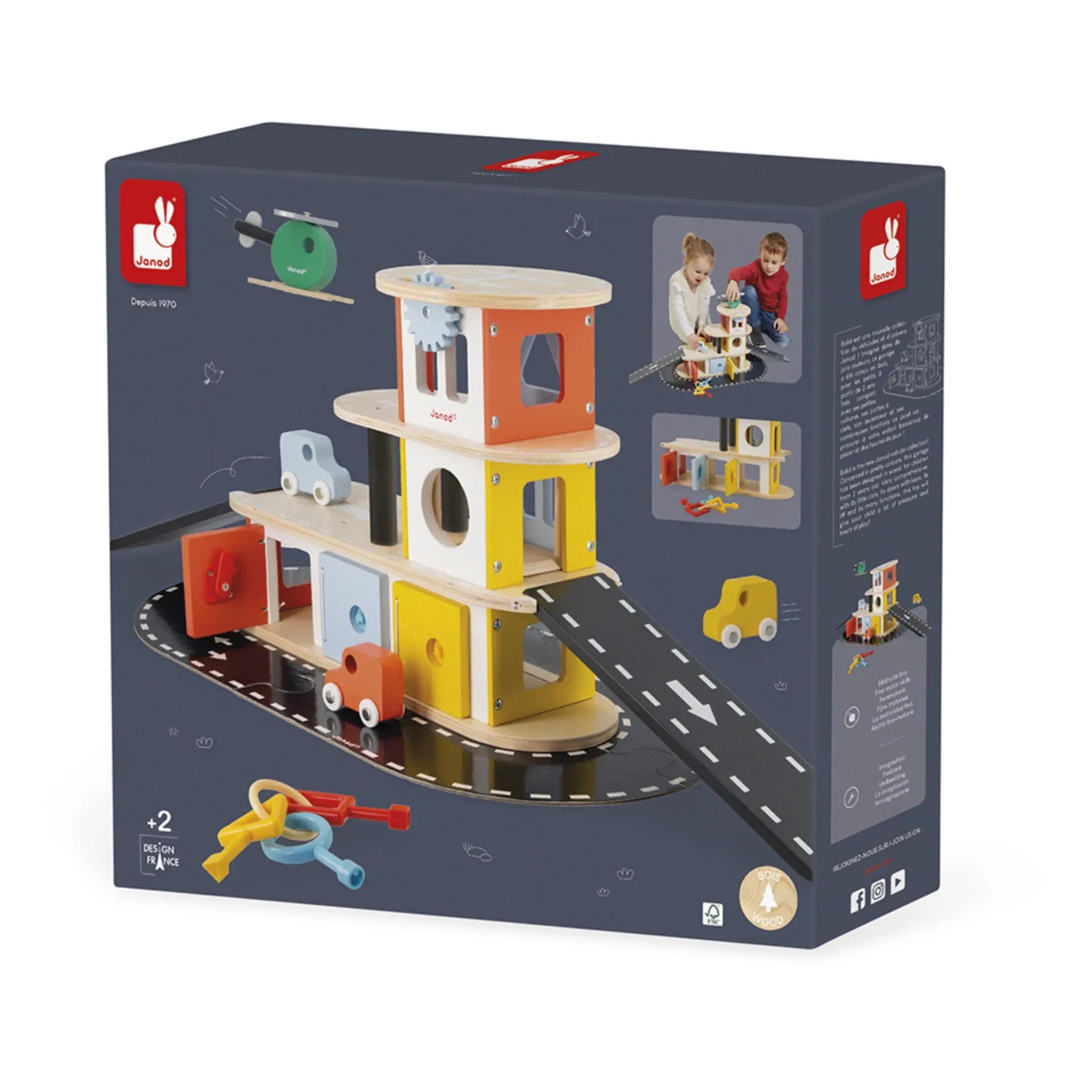 Janod – Spielzeuggarage