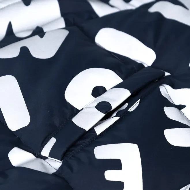 Liewood - Adelina Reflektierende Daunenjacke aus recycelten Fasern | Marineblau