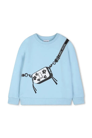 Marc Jacobs çocuk pamuklu sweatshirt