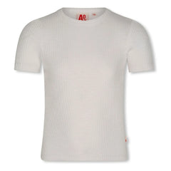 AO76 - Emi T-Shirt aus recycelter Baumwolle | Weiß