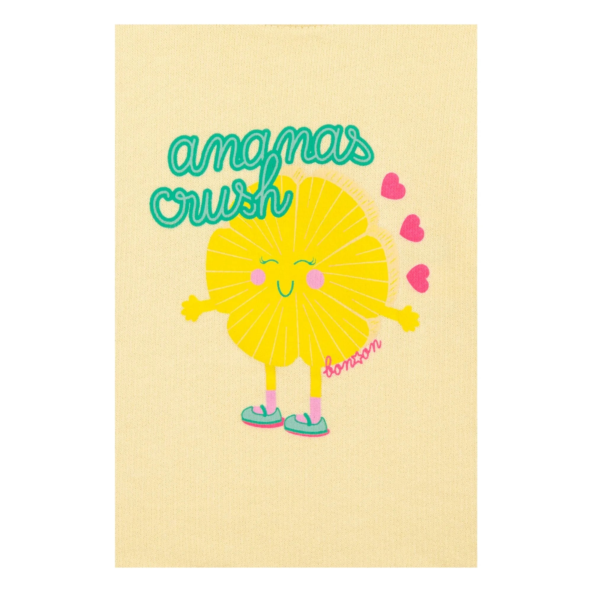 Bonton - Smily Ananas Sweatshirt | Vanille