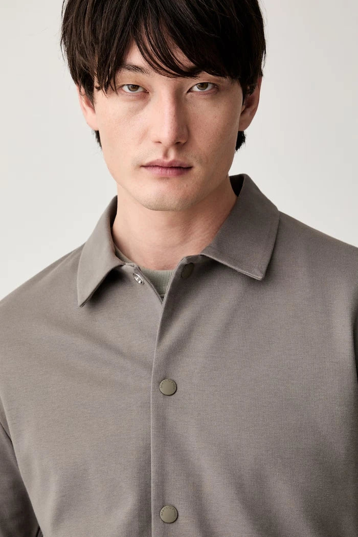 Marc O'Polo pamuklu fermuarlı erkek sweatshirt
