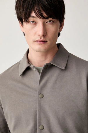 Marc O'Polo pamuklu fermuarlı erkek sweatshirt
