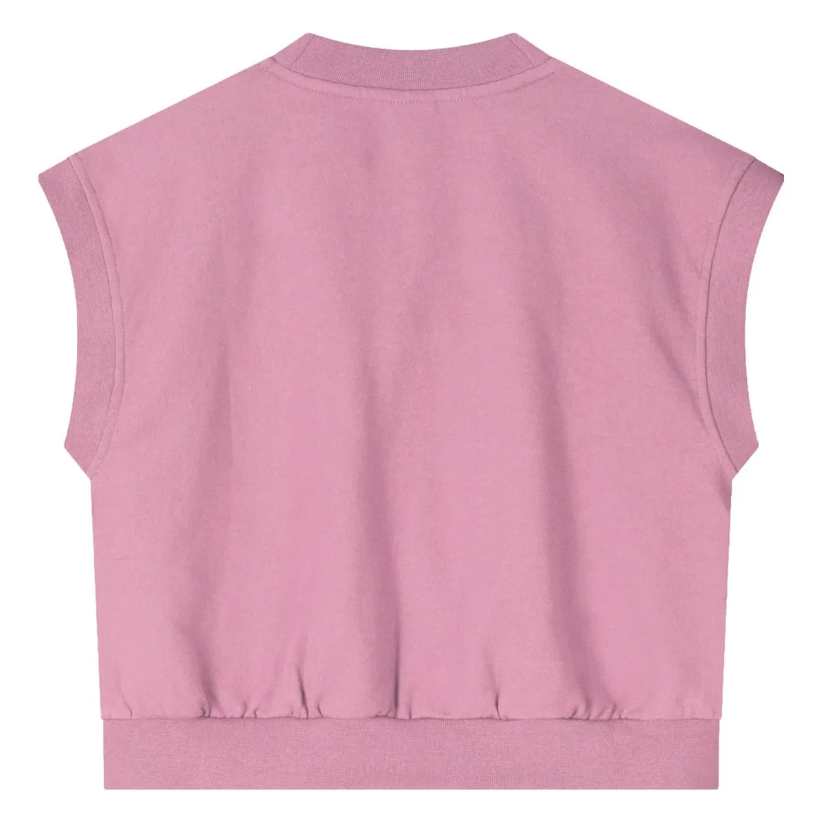 Gray Label - Spencer Organik Pamuklu Oversize Kolsuz Hırka | Pembe