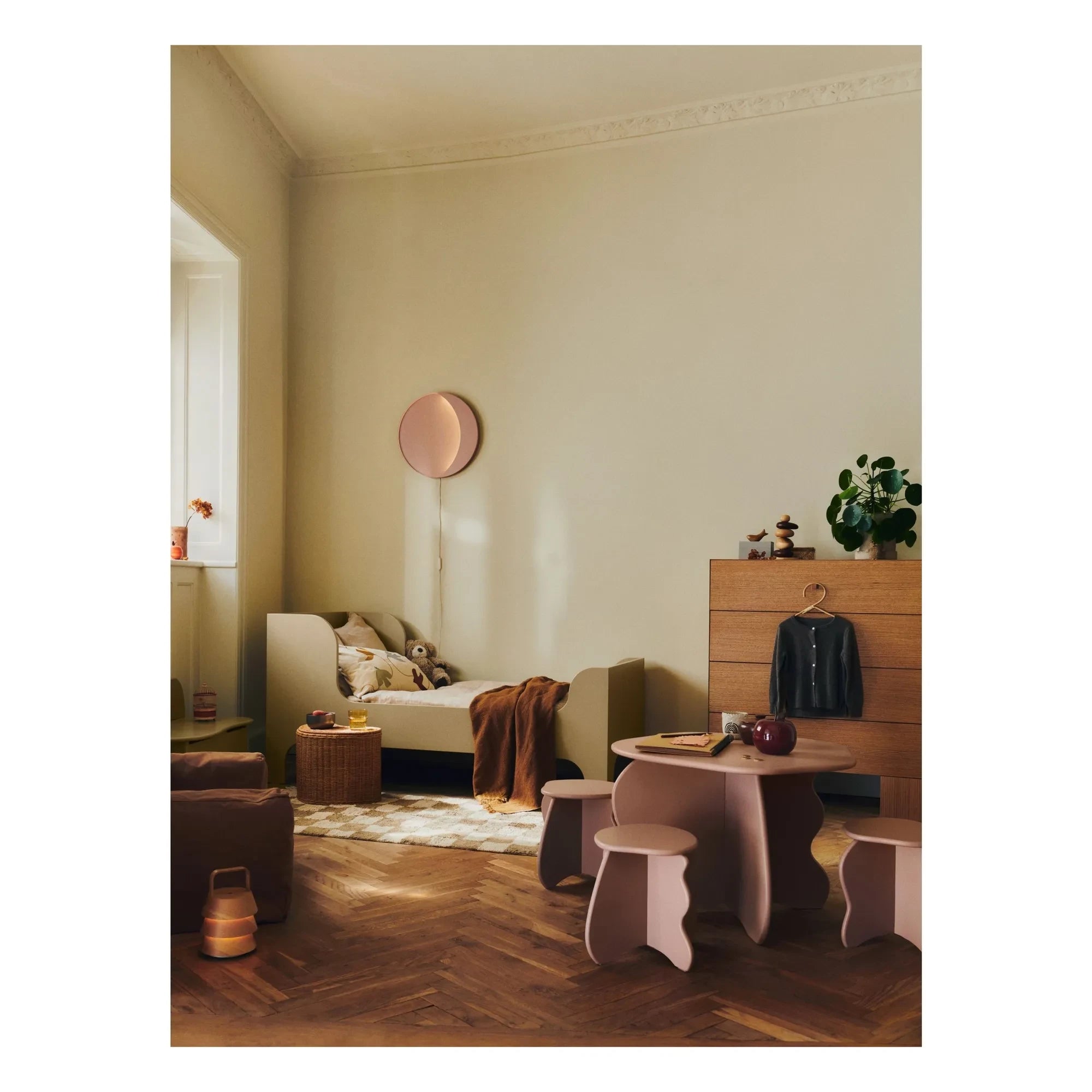 Ferm Living Kids - Schiefer Tisch | Pink