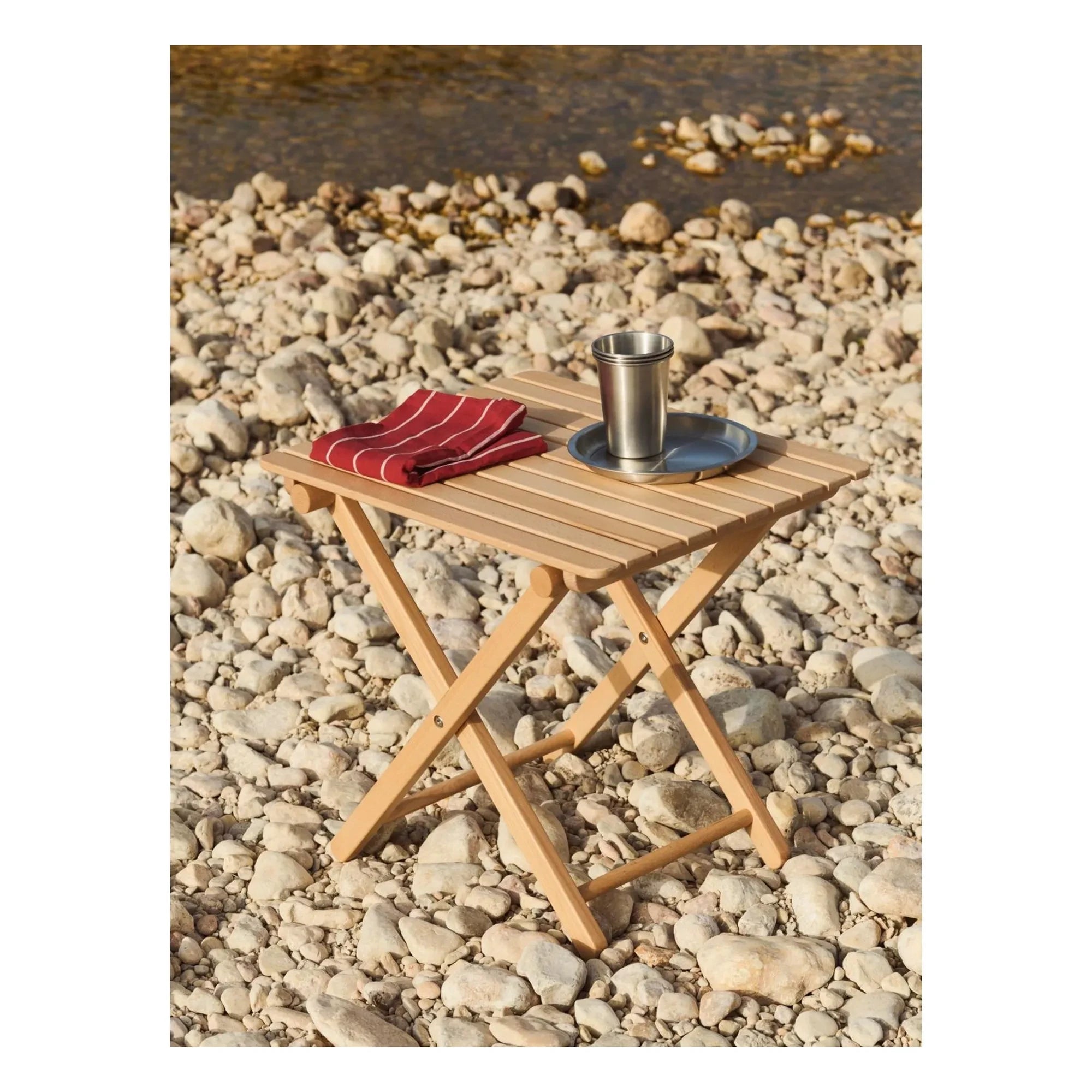 Hay - Outdoor Market Edelstahlbecher, Jasper Morrison - 2er Set | Stahl