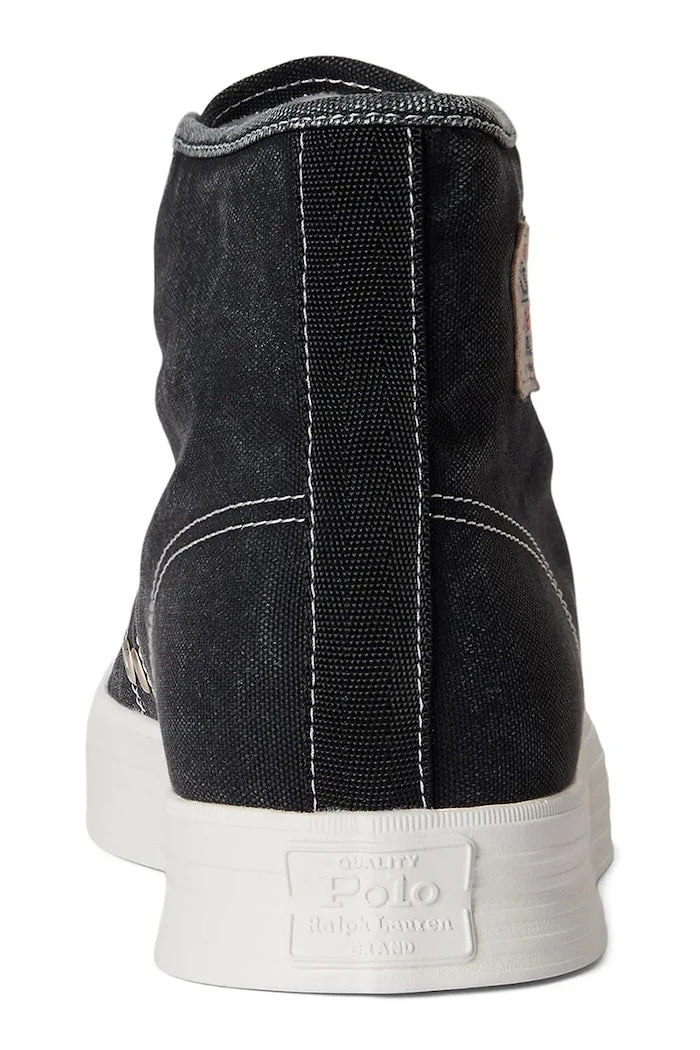 Polo Ralph Lauren Ayers Mid Yüksek Nubuk Erkek Sneaker