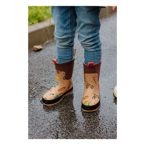 Hello Hossy - Mascots Ride Gummistiefel | Braun