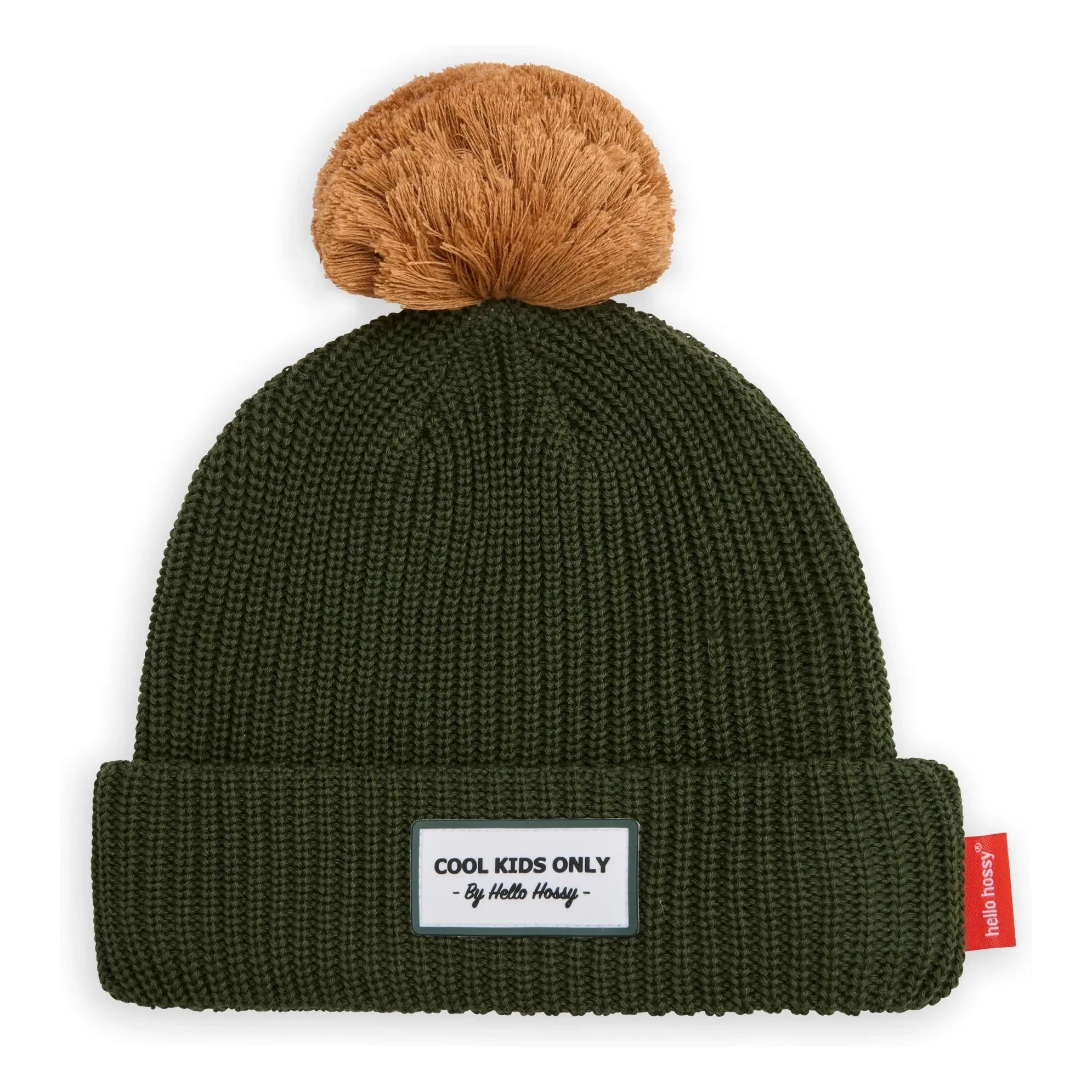 Hello Hossy - Bio-Baumwollmütze Block | Dunkles Khaki