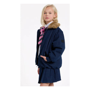 Finger in the nose - Aria Denim Pilotenjacke | Raw Denim