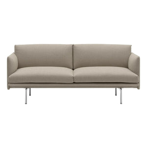 Muuto - Outline Sofa, 2-Sitzer | Sand