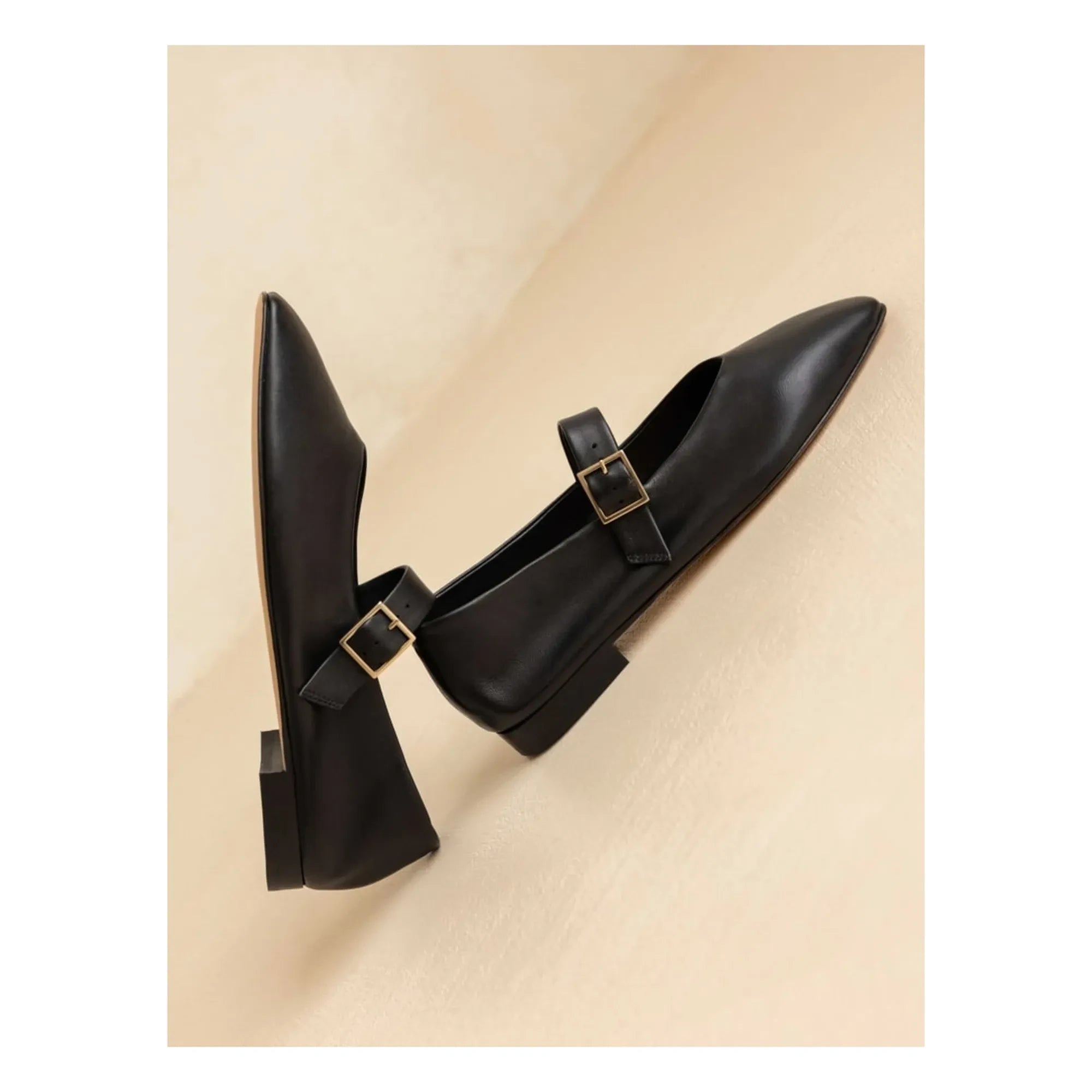 Bobbies - Babet Ouna Leder | Schwarz