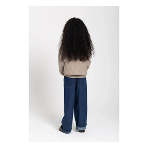 Smallable Kid - Ärmellose Stepp-Cheer-Jacke | Dunkelgrau