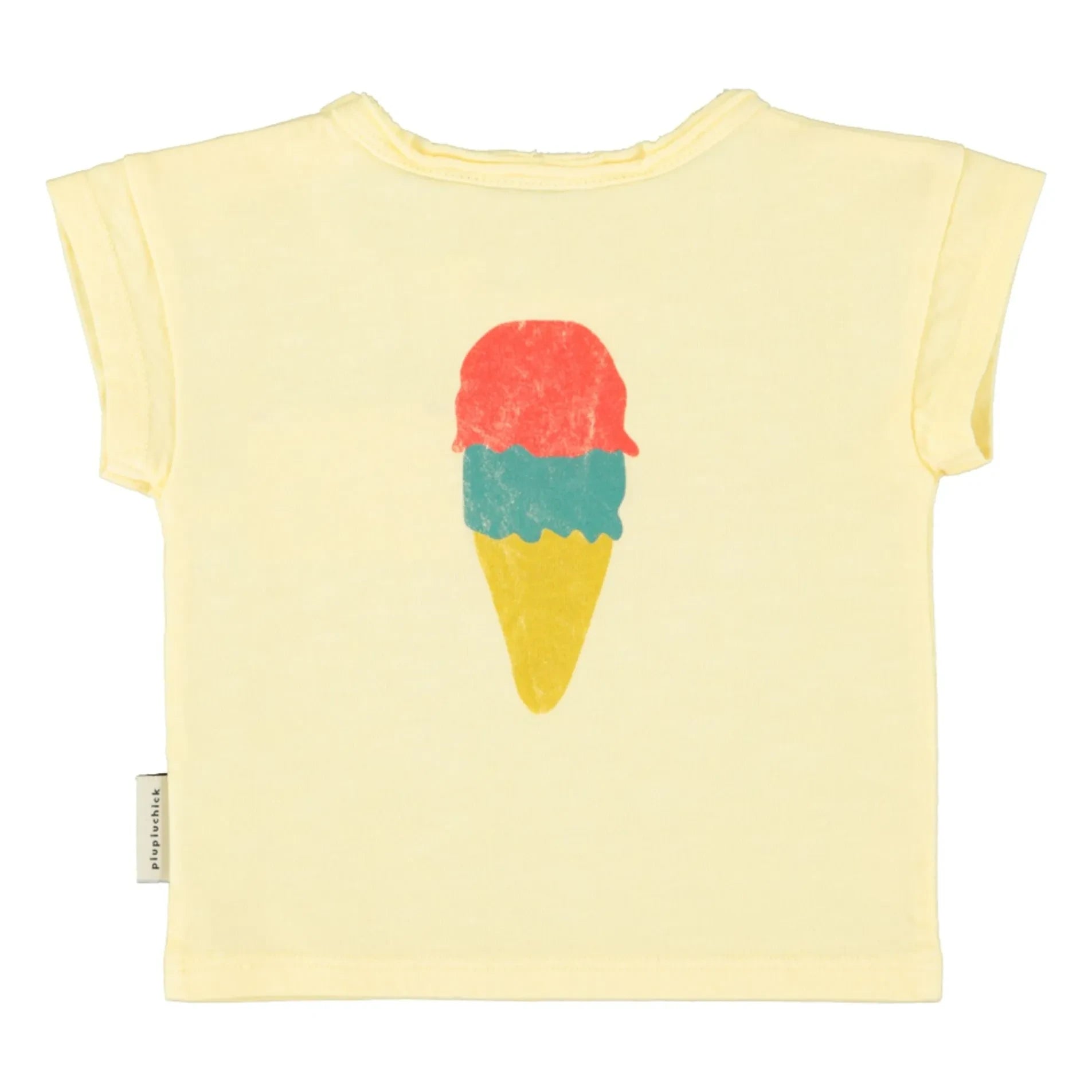 Piupiuchick - T-Shirt „Strandbar“ | Gelb