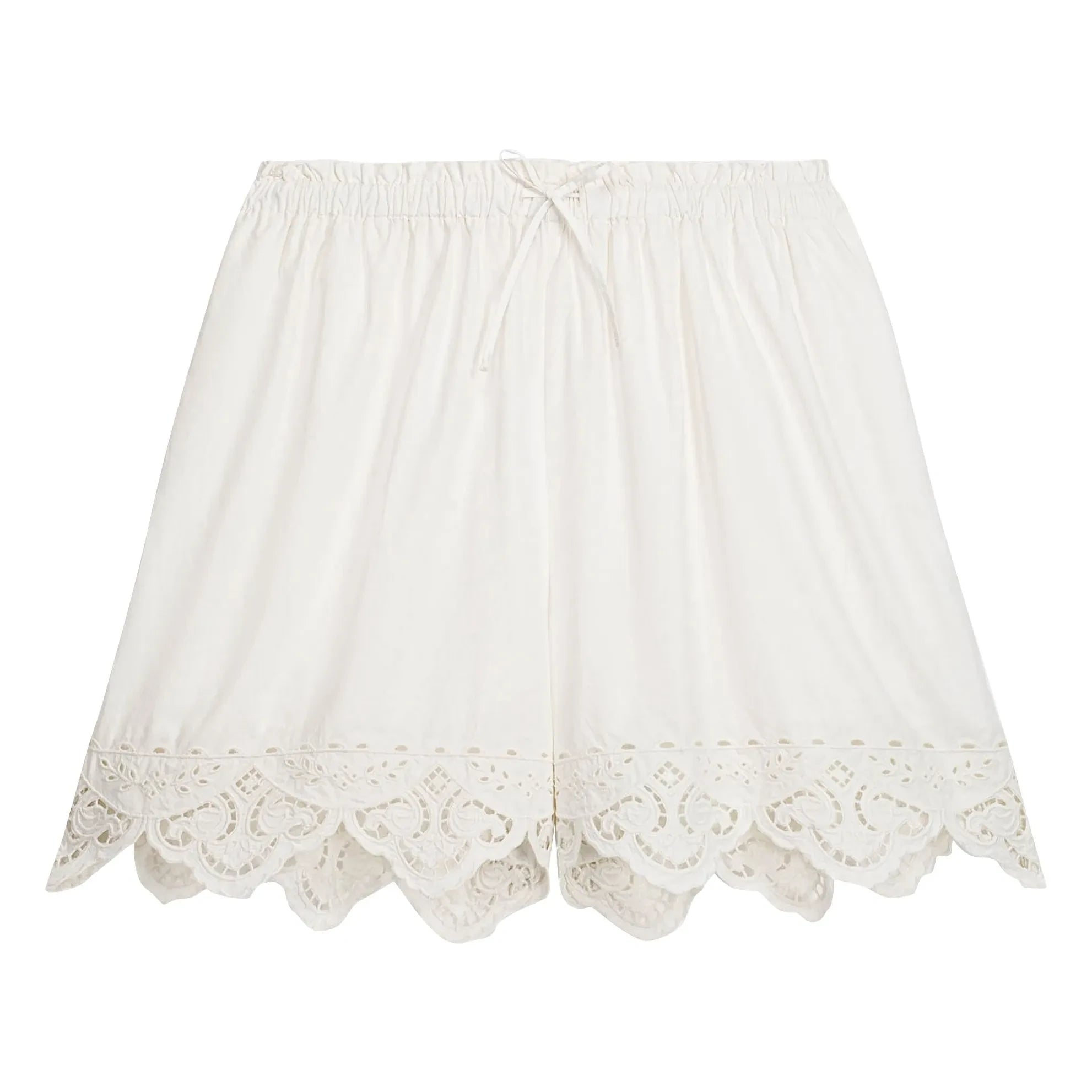 Louise Misha - Boxi Shorts aus Bio-Baumwolle | Weiß