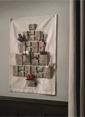 Ferm Living - Adventskalender aus Bio-Baumwolle
