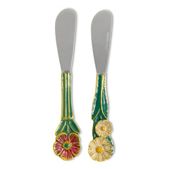 Doing Goods - Posy Butter Knife - 2er Set | Grün