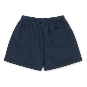 Konges Sløjd - Spotty Sweat Shorts Bio-Baumwolle Uni | Dunkelblau