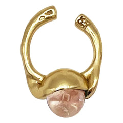 LAH - Earcuff Eclipse Vermeil | Rosa
