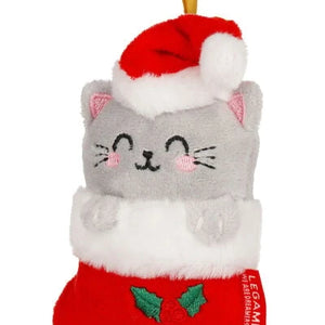 Legami - Kitty Plüschspielzeug Weihnachtsbaumdekoration - Oh-Oh-Ohrnaments