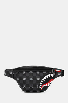Sprayground - Schwarze Kunstleder-Bauchtasche 910B8912NSZ
