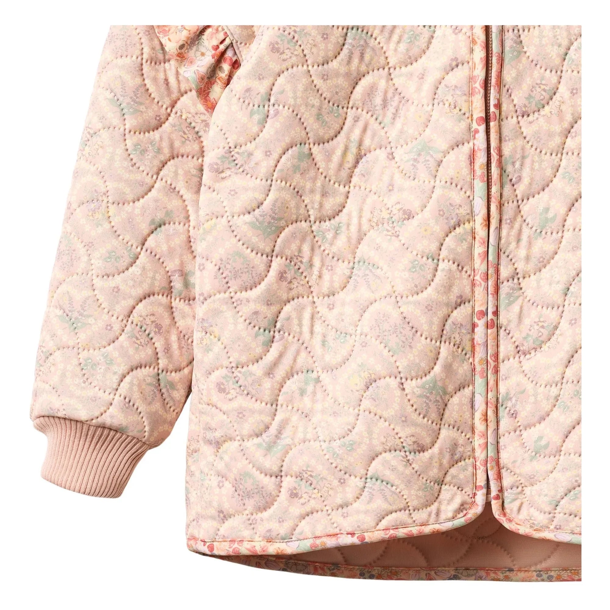 Wheat - Stjerna Recycelte Faser Thermo Jacke | Hellrosa