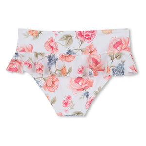 Chloé - Blumenmuster Badeanzug | Weiß