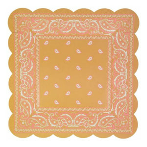Meri Meri - Teller Western - 8er-Set