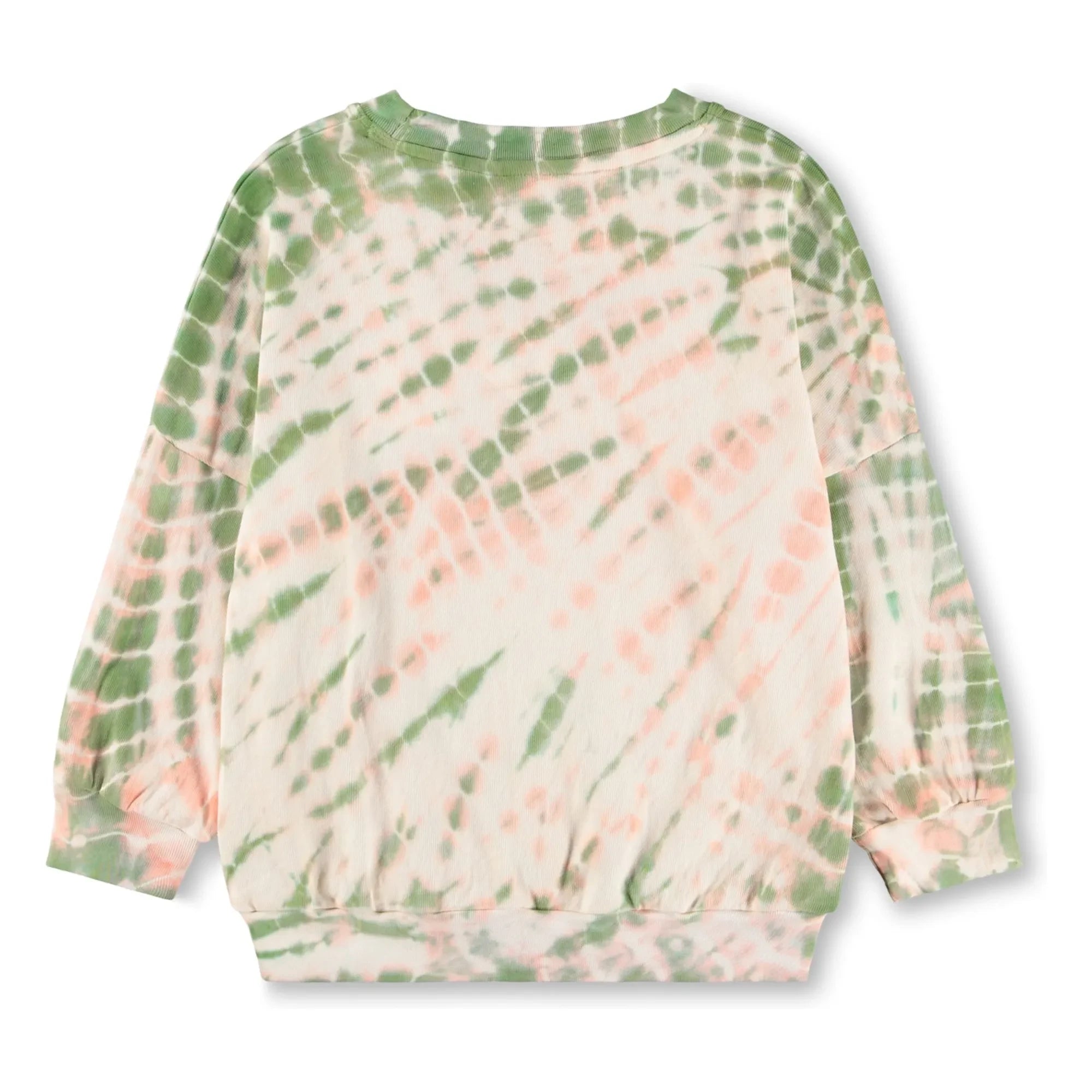 Molo - Marika Tie and Dye Bio-Baumwoll-Sweatshirt | Hellrosa