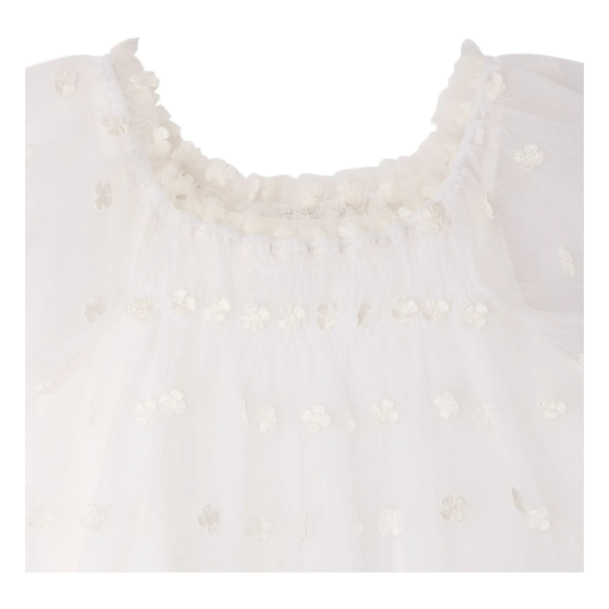 Bonpoint - Tüllkleid Lisabeth | Weiß