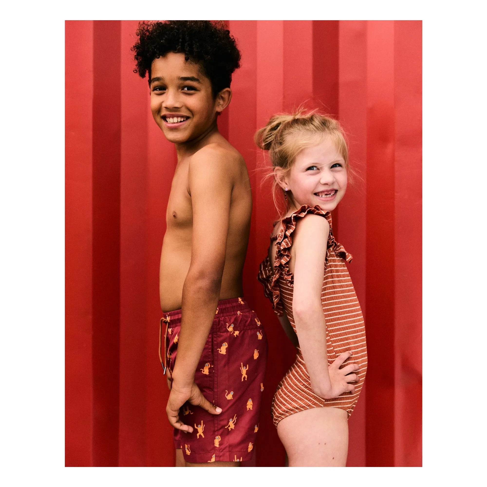 Beachlife - Maymun Banyo Şortu | Bordo