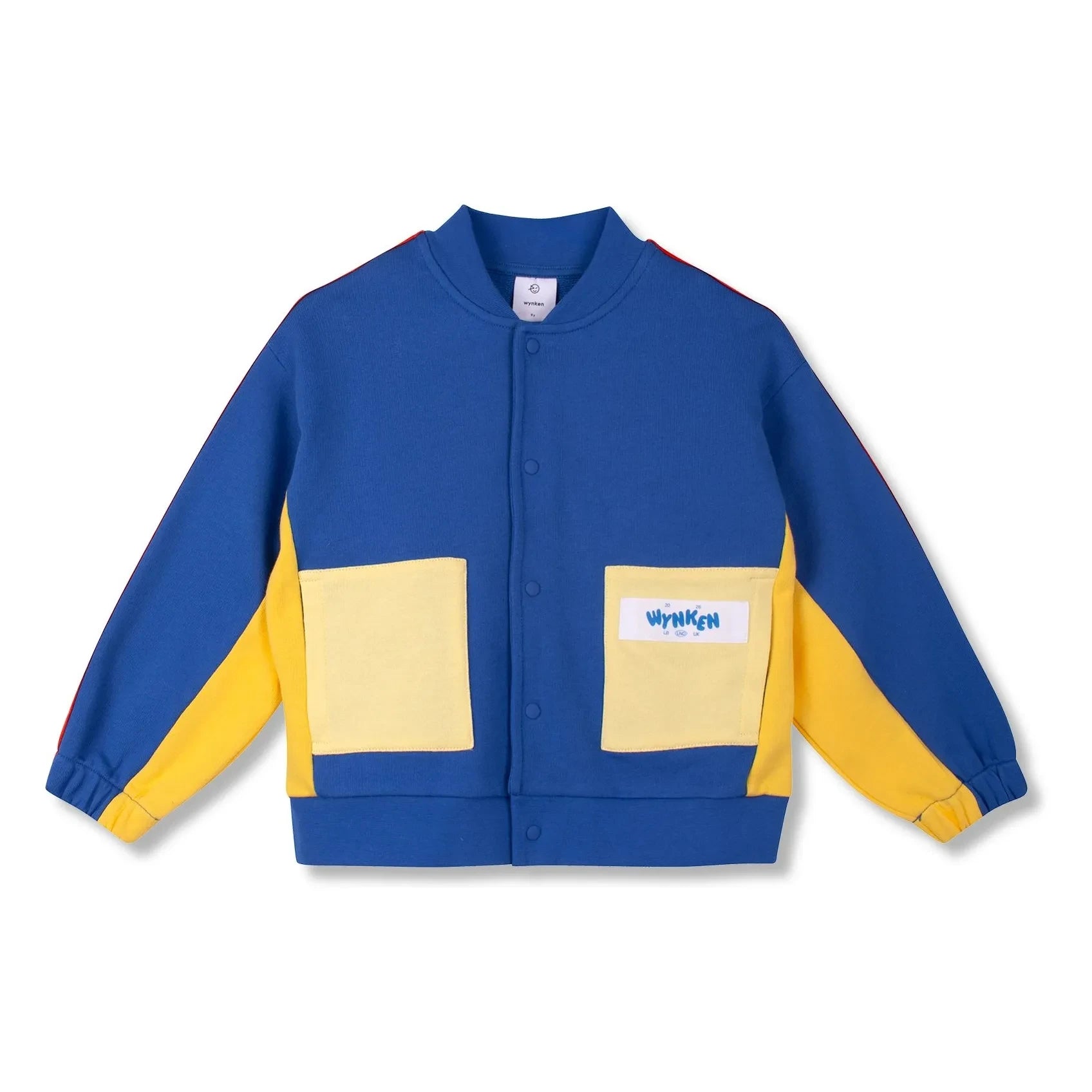 Wynken - Bio-Baumwolle Kontrast Bomberjacke | Dunkelblau